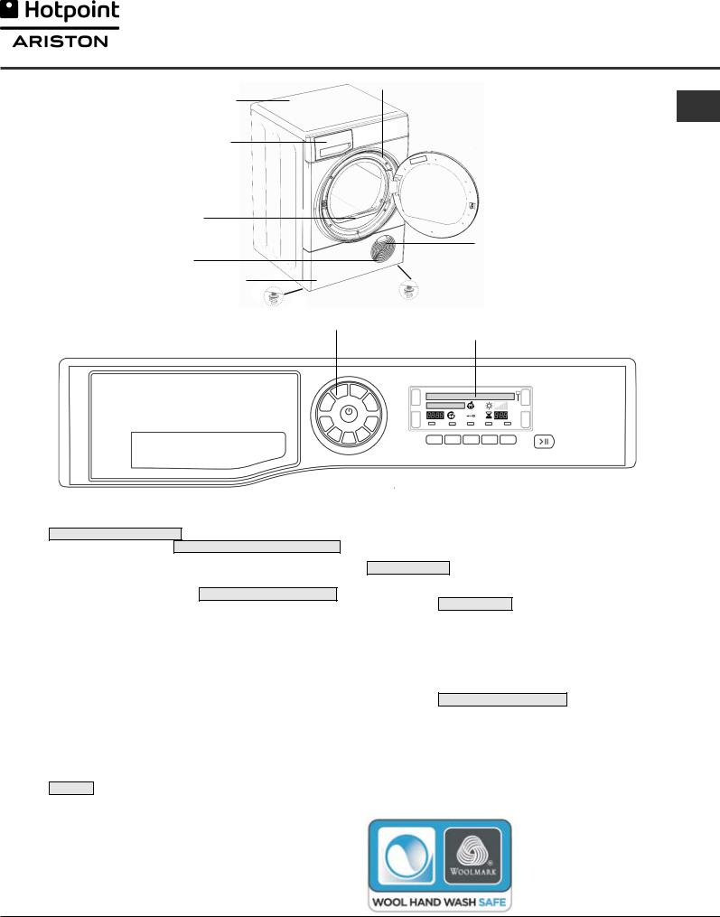 Hotpoint FTCD 87 User Manual
