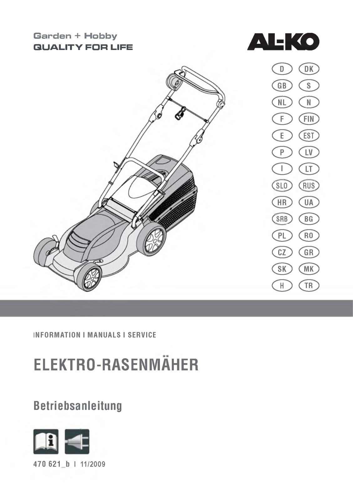 AL-KO Silver 46 E Comfort User Manual