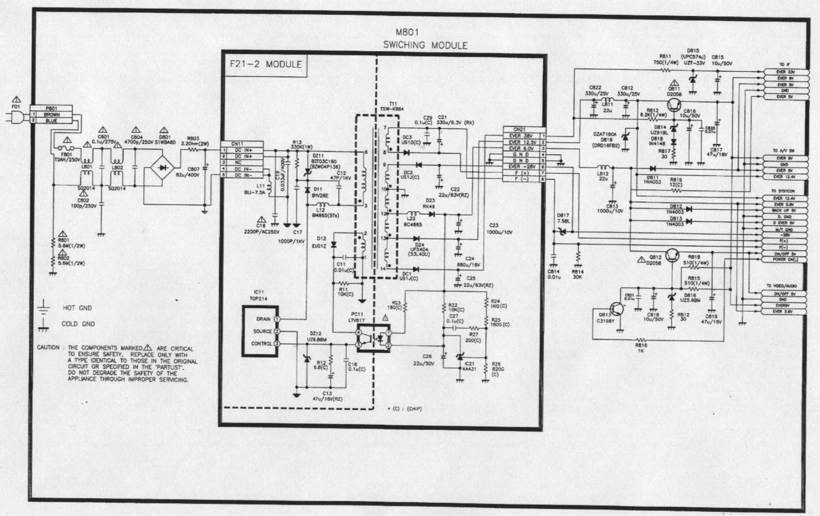 DAEWOO DV-F44D Service Manual