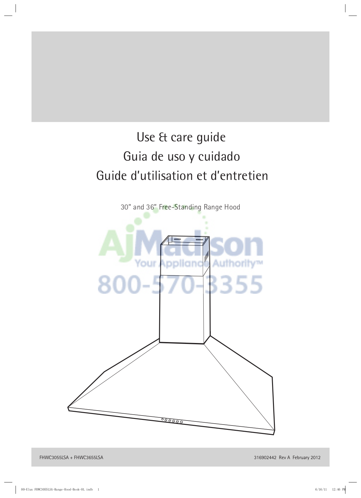 Frigidaire FRRERADWRH21 User Manual