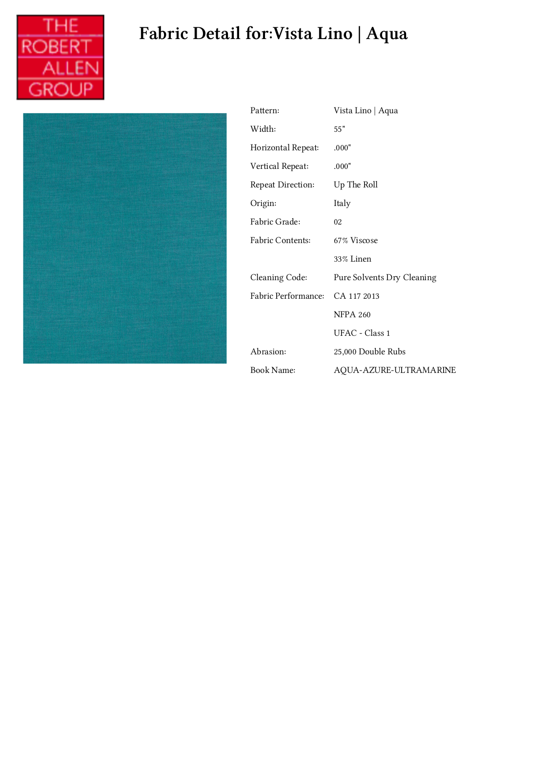 Robert Allen RALF1863 Specifications - ManualMachine.com