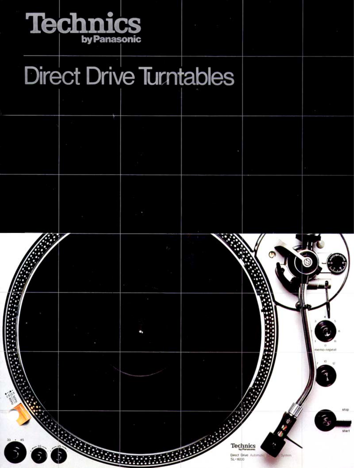 Technics Direct Drive Brochure