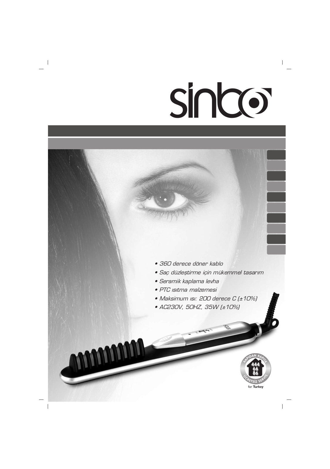 Sinbo SHD 7028 User Manual