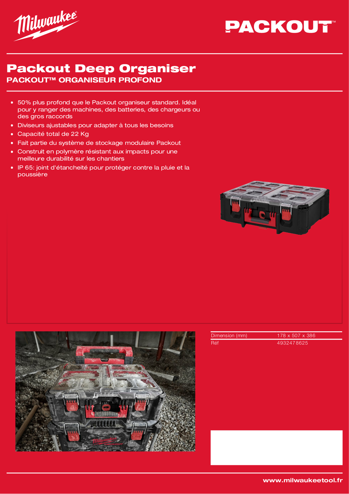 Milwaukee 4932478625 Specification - ManualMachine.com
