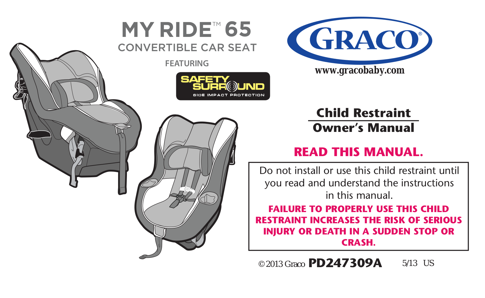 Graco PD247309A User Manual