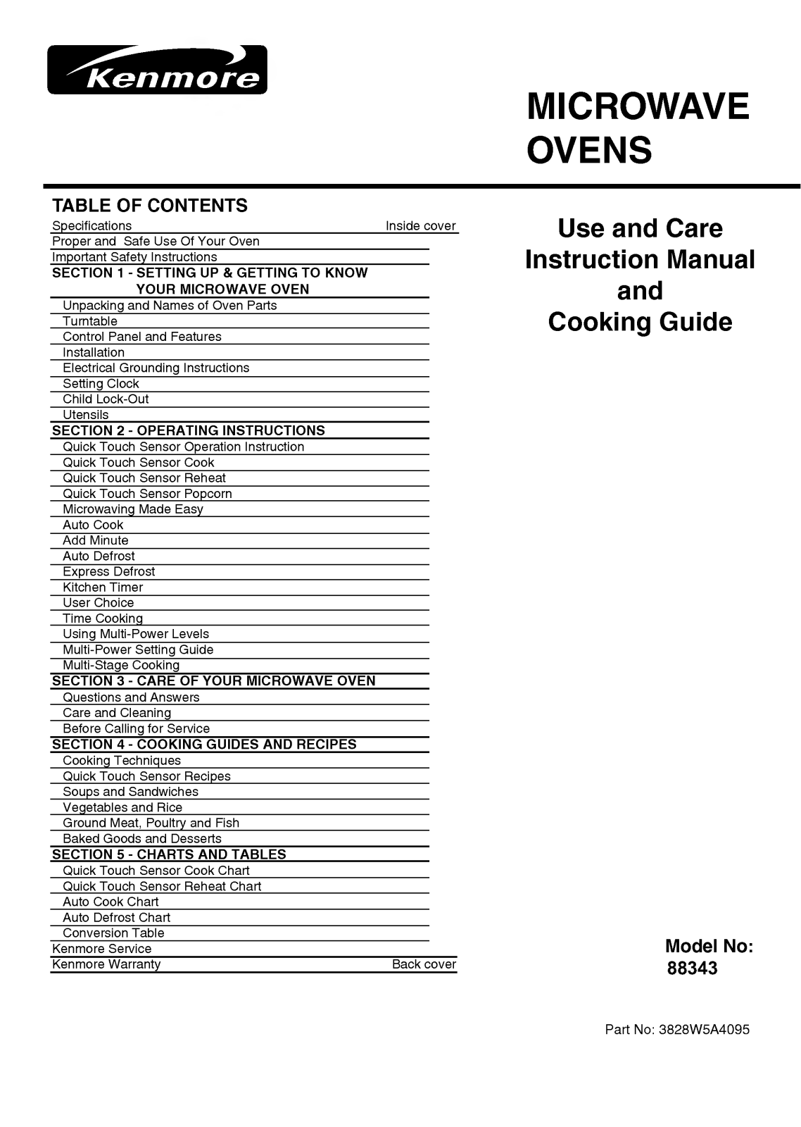 LG 88343 User Manual