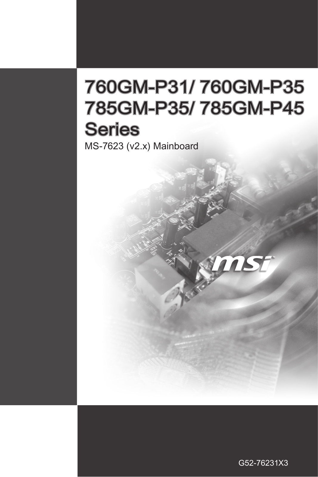 MSI 760GM-P35 User Manual