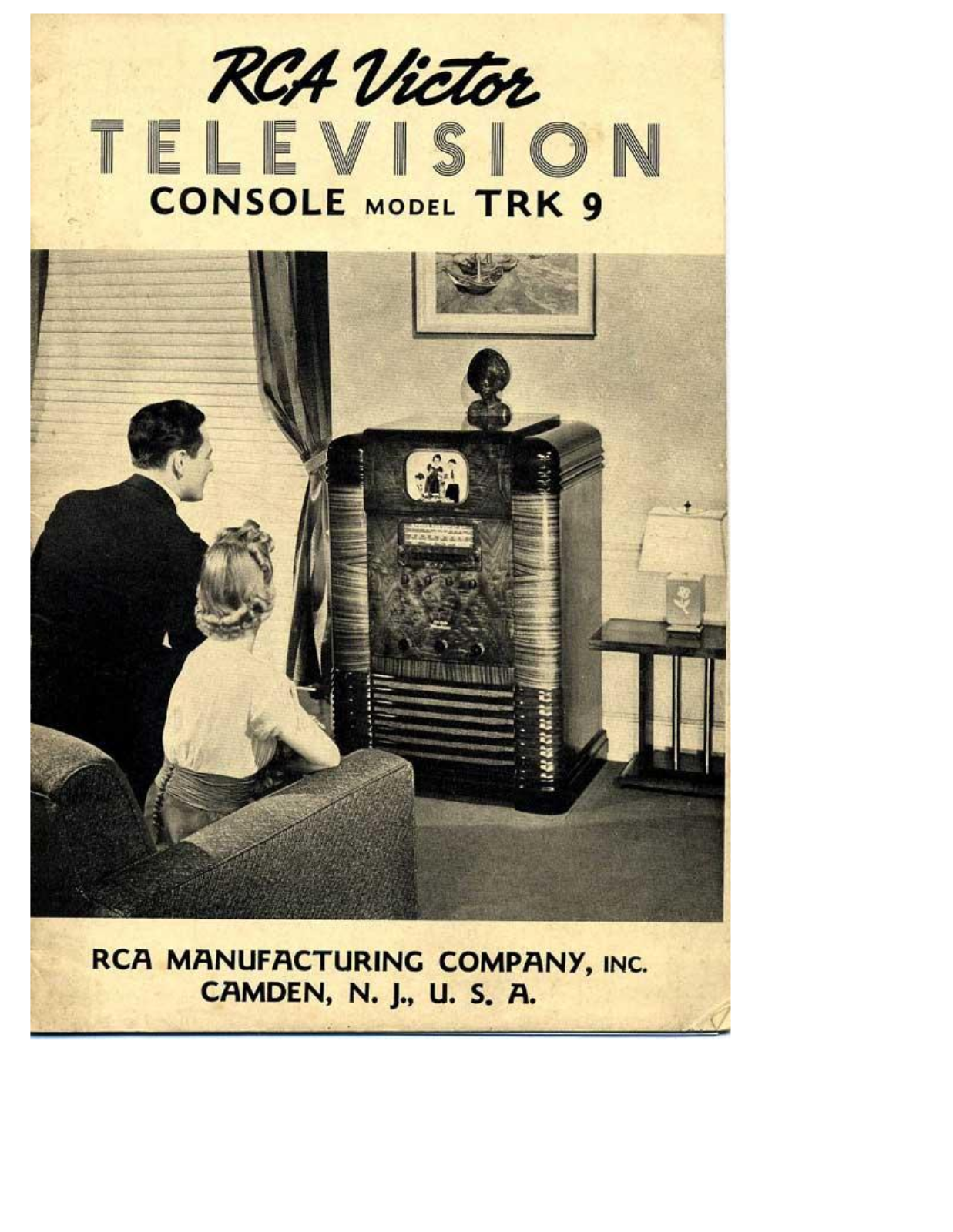 RCA trk9 schematic