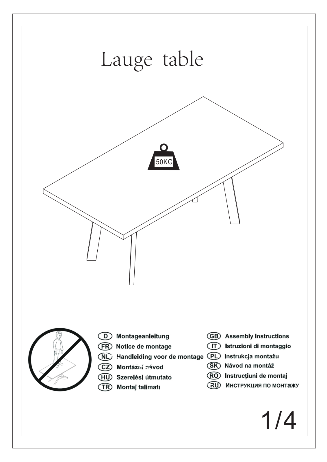 INOSIGN Brac Assembly instructions - ManualMachine.com