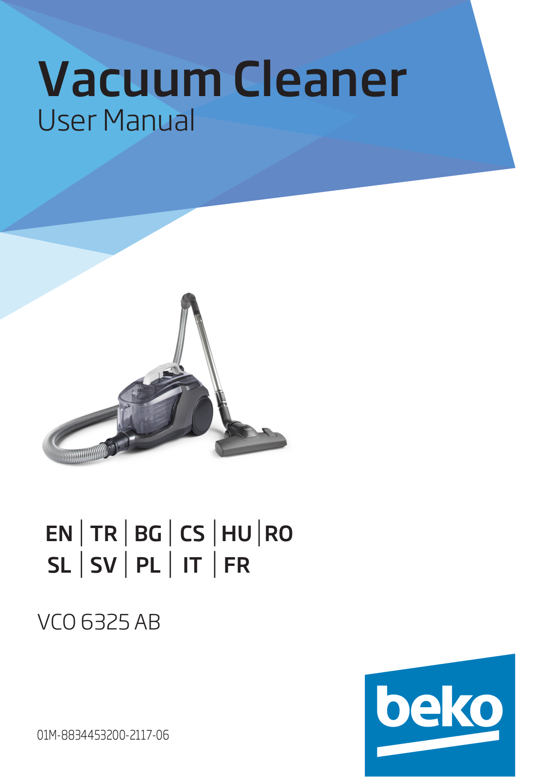 Beko VCO 6325 AB User manual