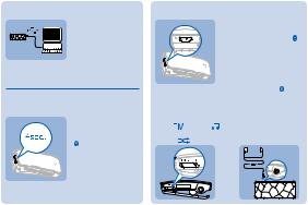 Philips SA2420BT, SA2440BT, SA2421BT, SA2441BT, SA2422BT Quick start guide