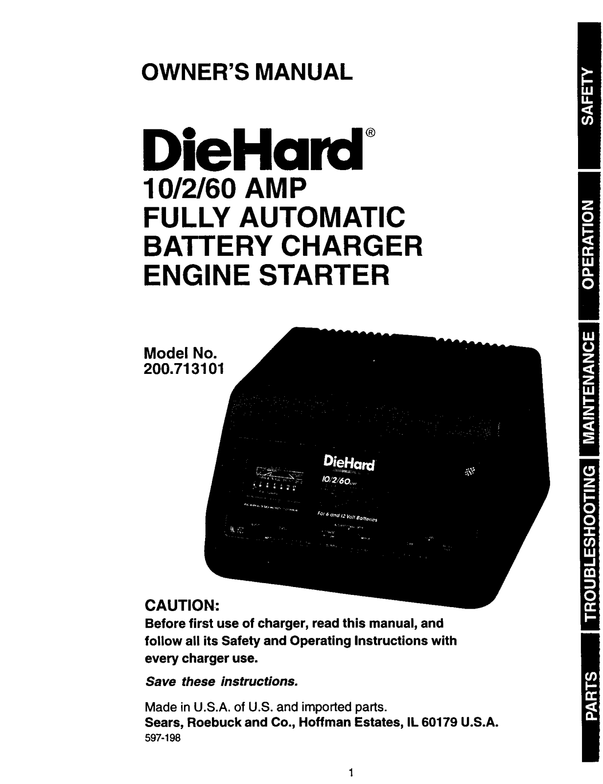 Diehard 200.713101 User Manual - ManualMachine.com