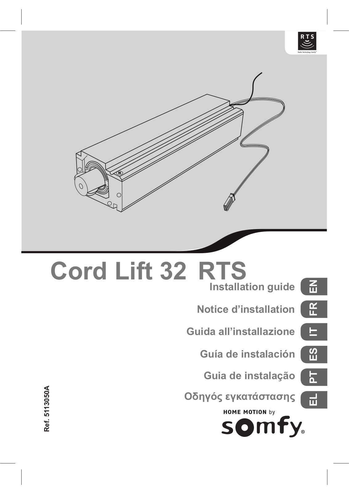 SOMFY CL32 RTS User Manual