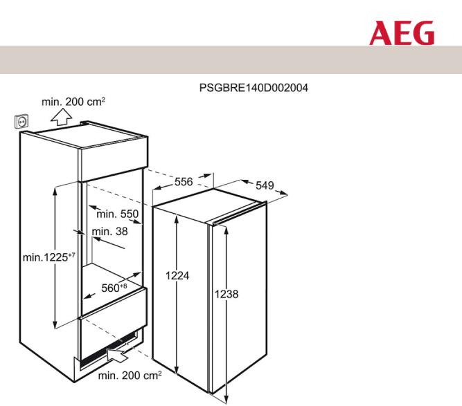 AEG SKB61221AF USER MANUAL