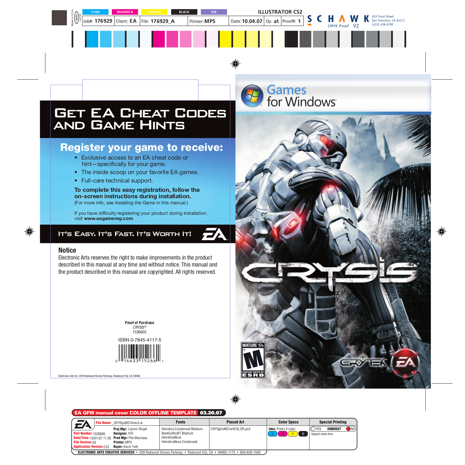 Electronic Arts Crysis User Manual