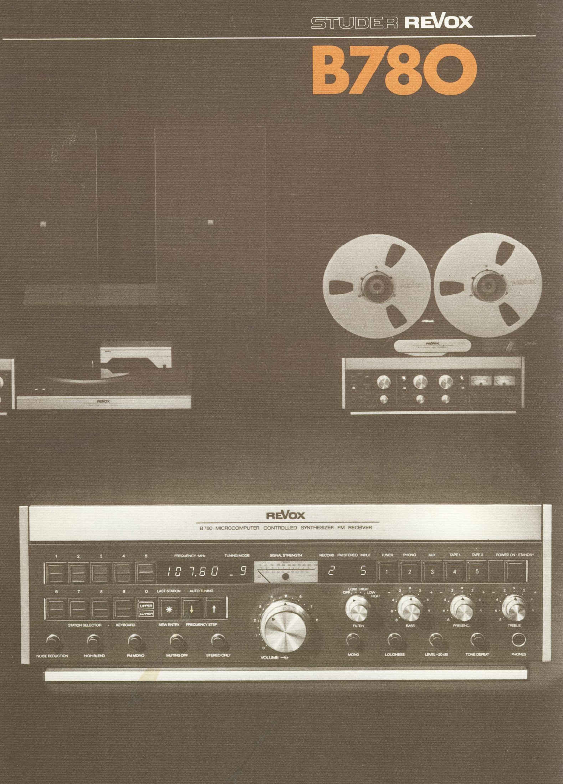 Revox B-780 Owners manual