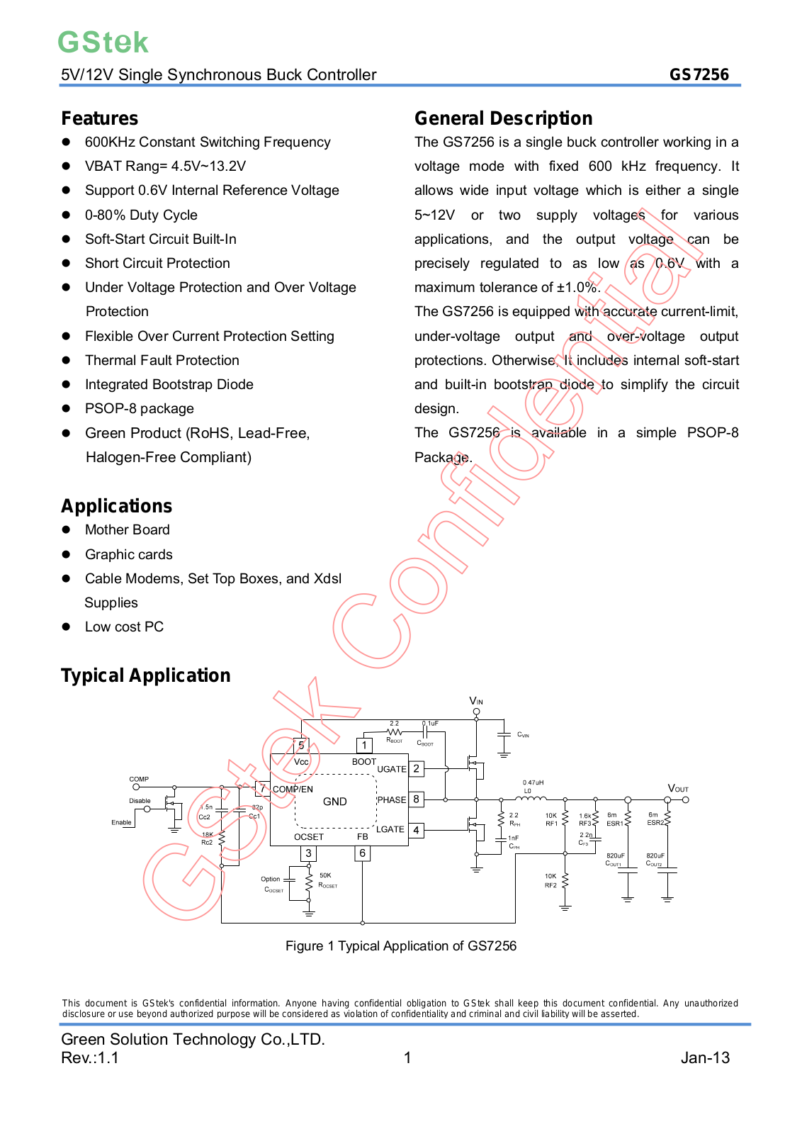 Datasheet gs7256 Datasheets - ManualMachine.com