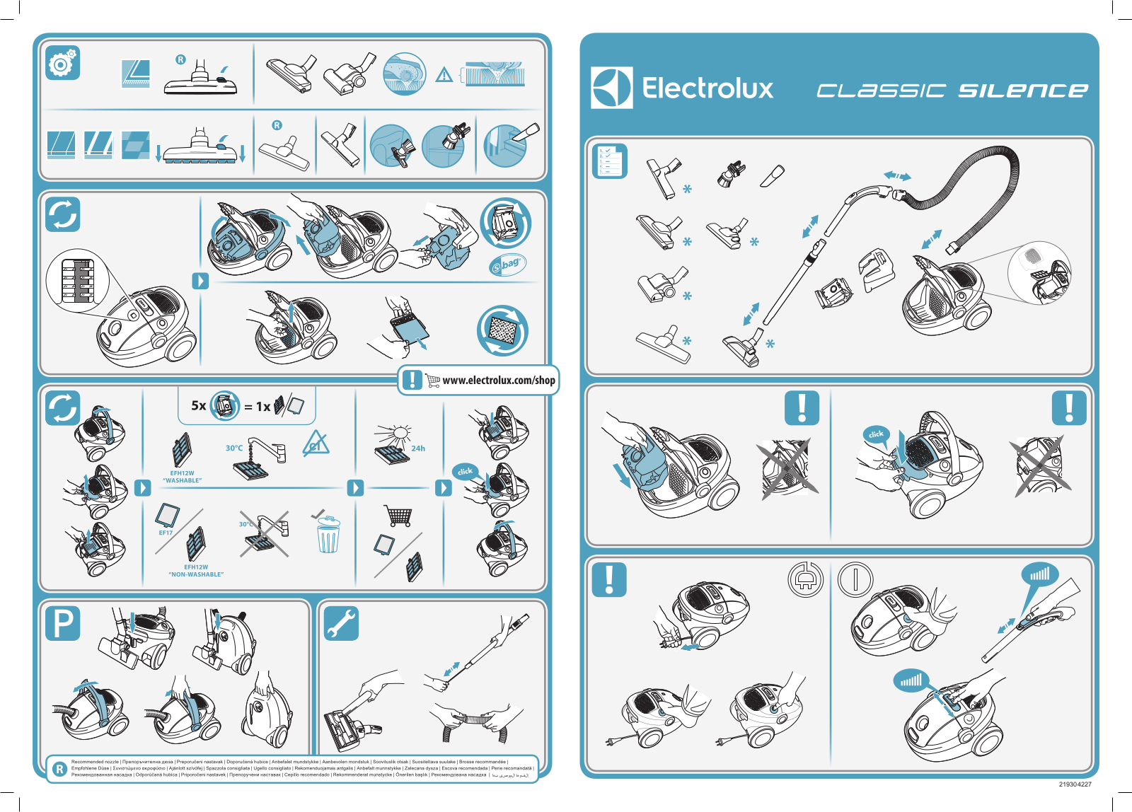 Electrolux ECS52B User Manual