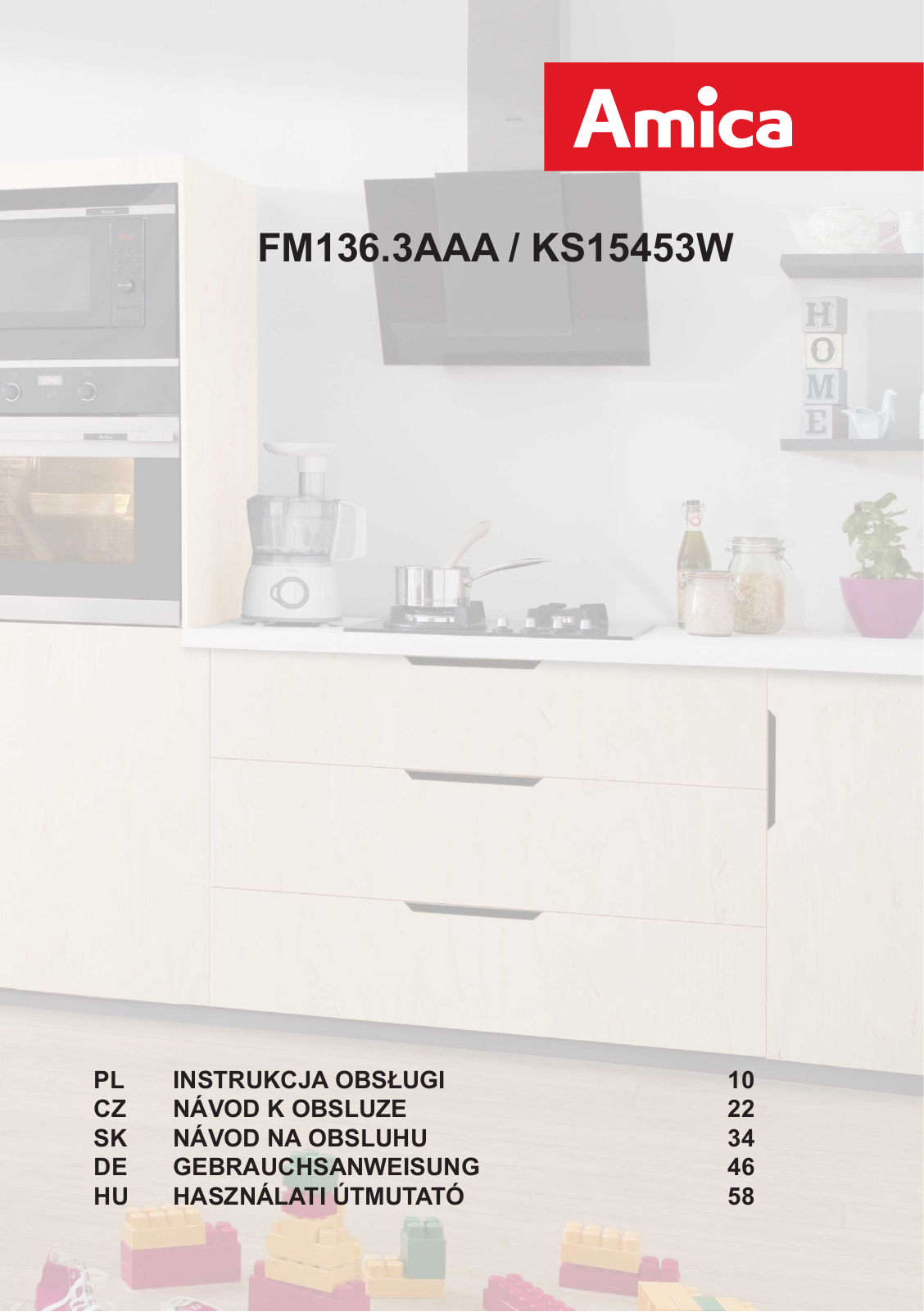 Amica KS 15453 W User Manual