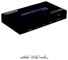 HDMI Splitter User Manual