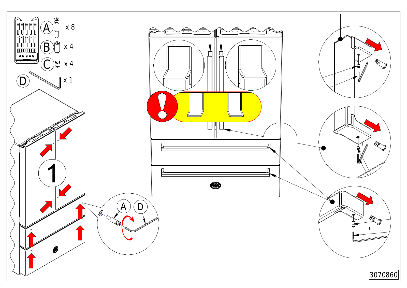 Bertazzoni HERHK36REF Installation