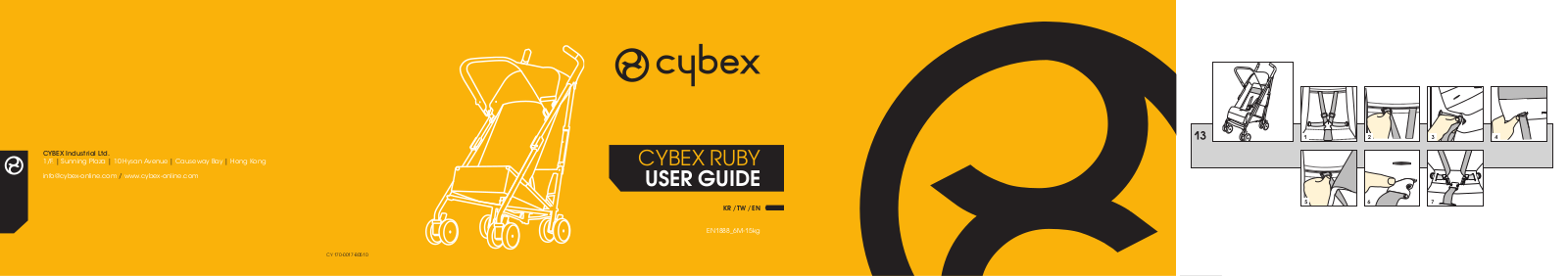 Cybex RUBY User Manual