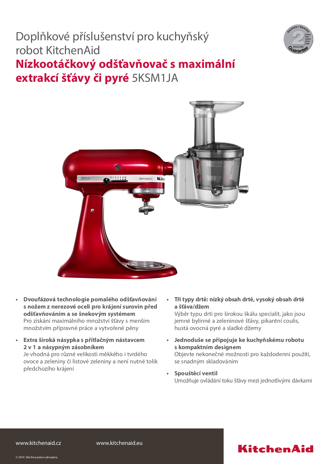 KitchenAid 5KSM1JA User Manual