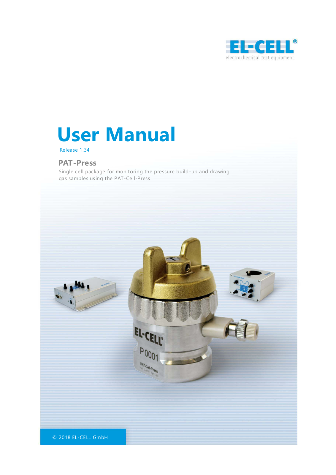 EL-CELL PAT-Press User Manual