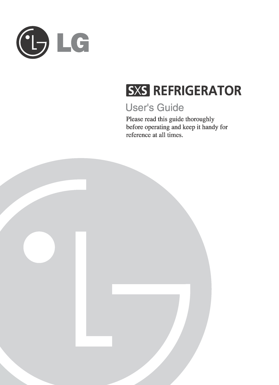 LG GC-B197WFS, GC-B197NFS User Manual