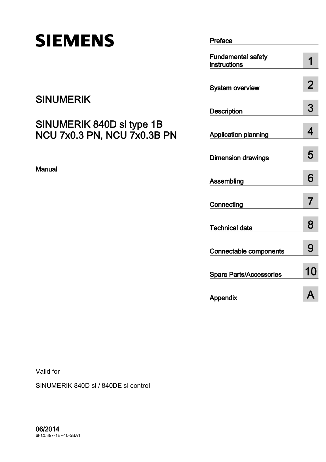 siemens 840Dsl User Manual