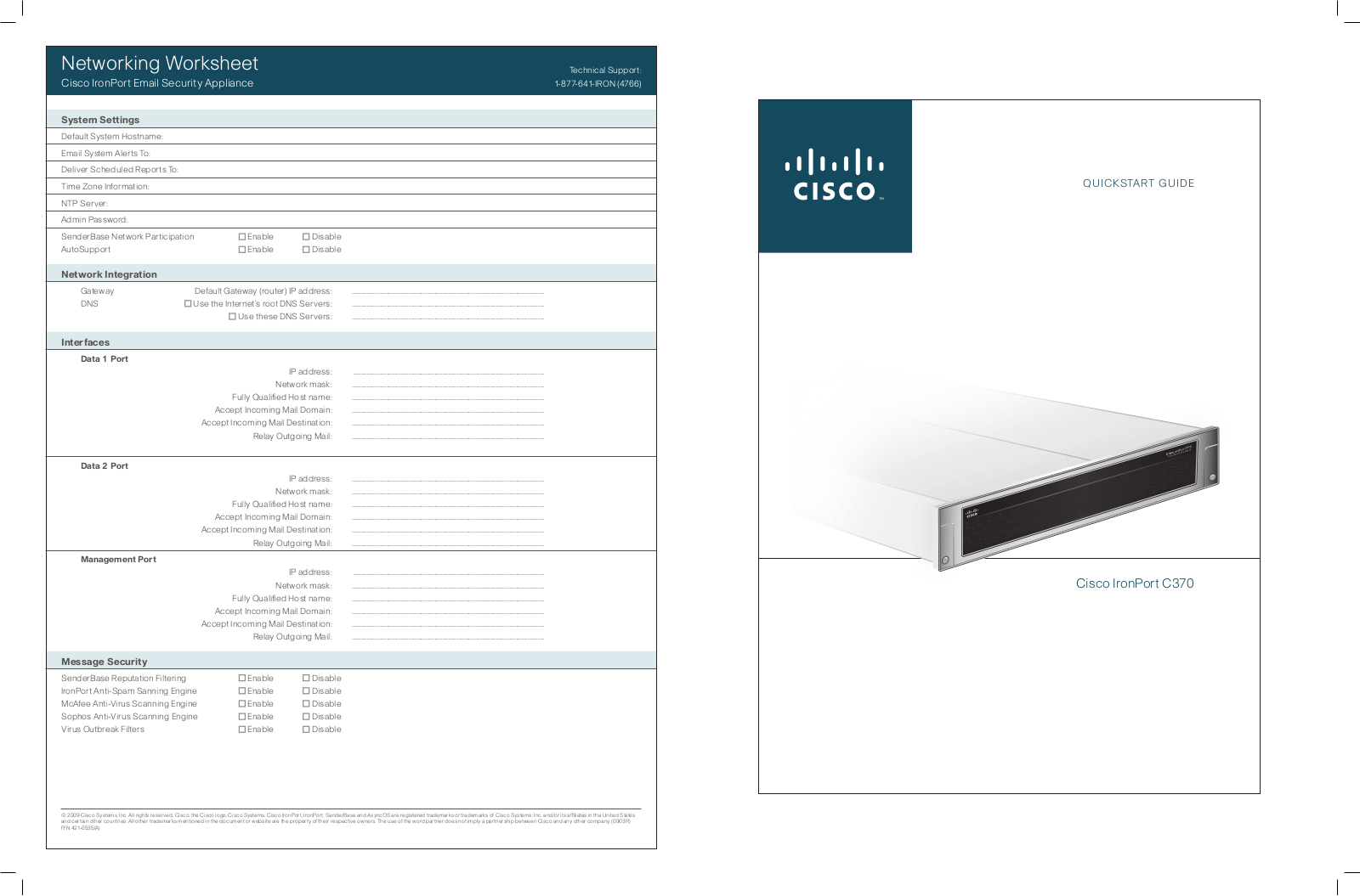 Cisco Systems ESAC370K9, C370 User Manual 2