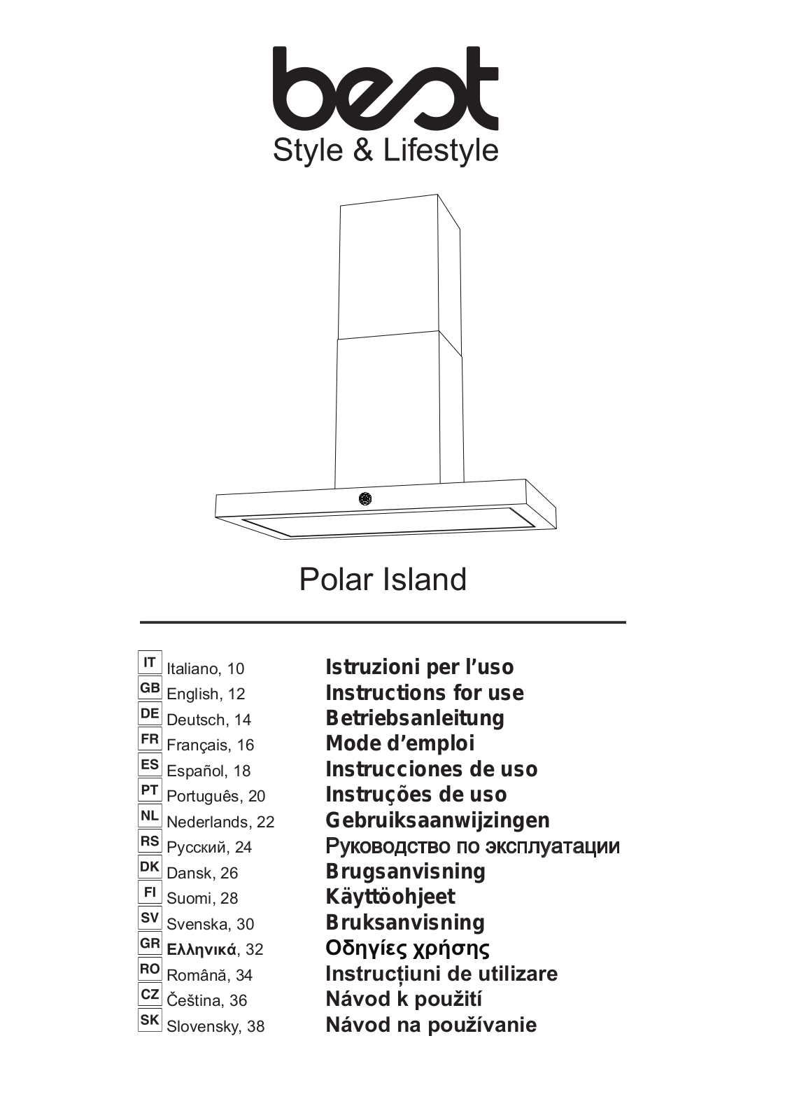 Best Polar Island User Manual