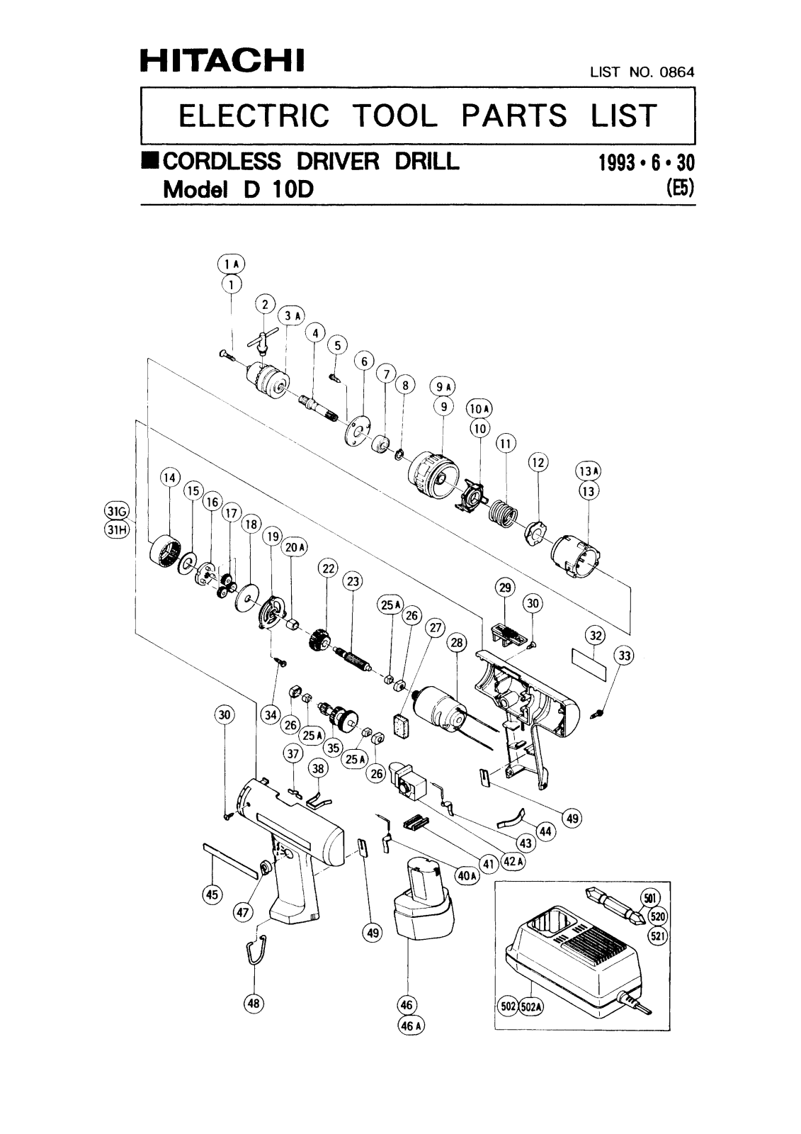 Hitachi D10D User Manual