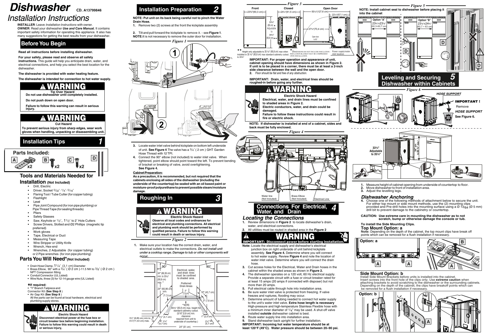 Frigidaire FPID2498SF Installation Guide 2