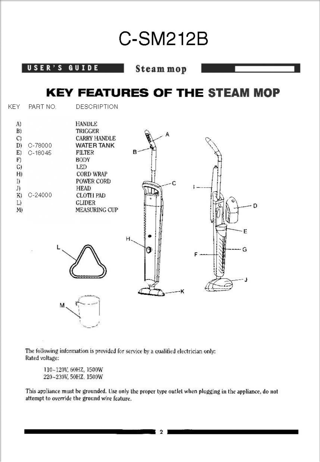 Cirrus Sm212b Owner's Manual