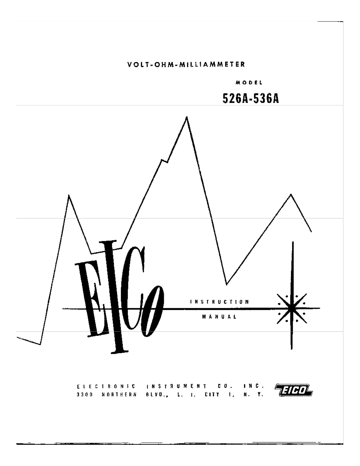 EICO 526A, 536A User Manual