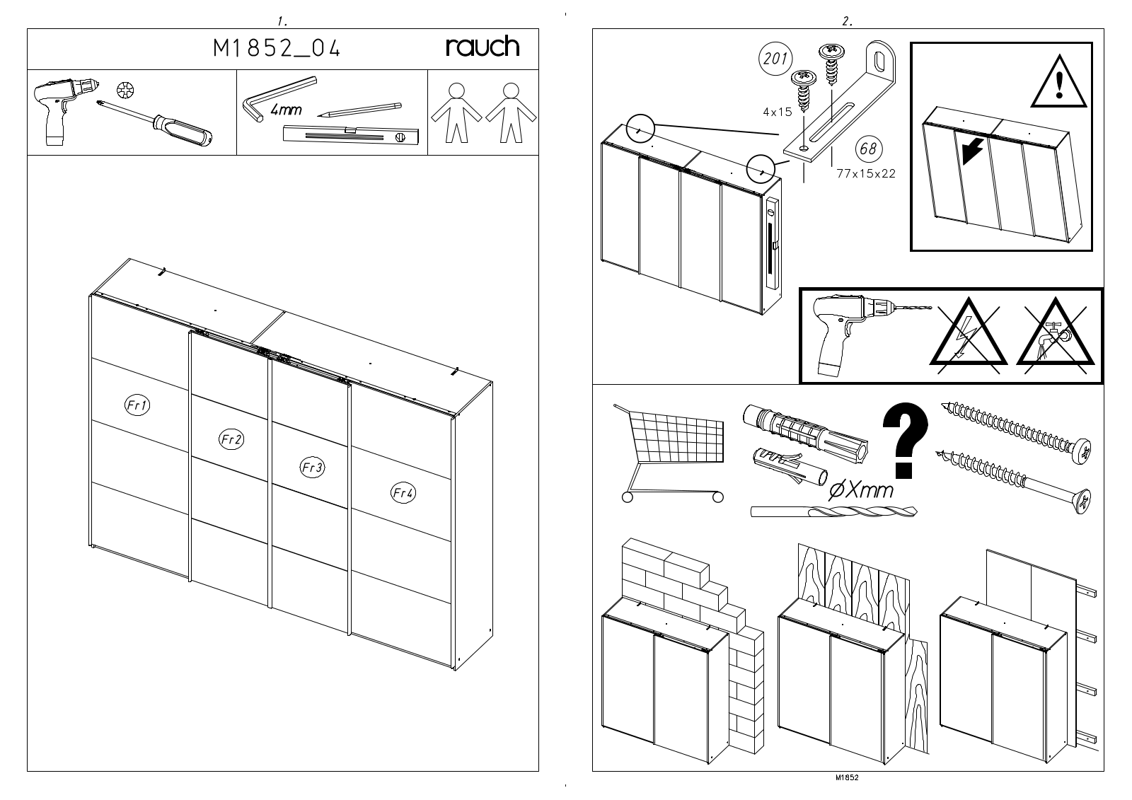 rauch M1852 Assembly instructions - ManualMachine.com