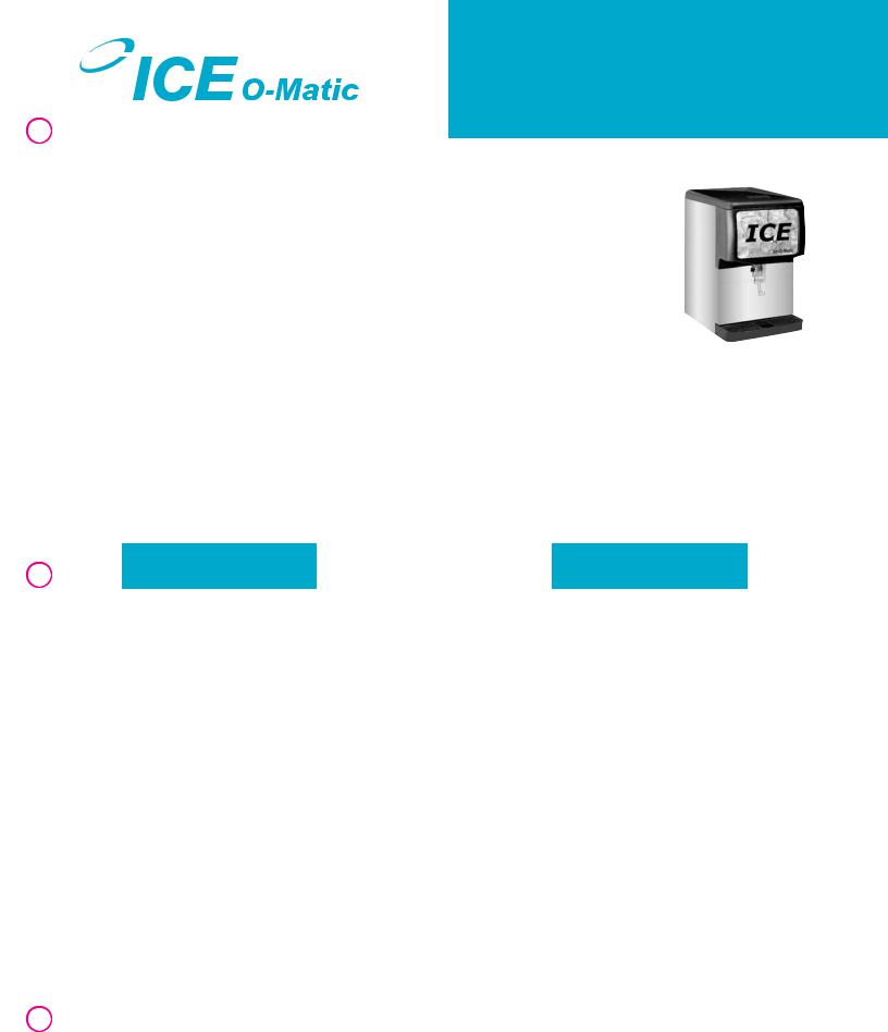 Ice-O-Matic IOD 150 User Manual