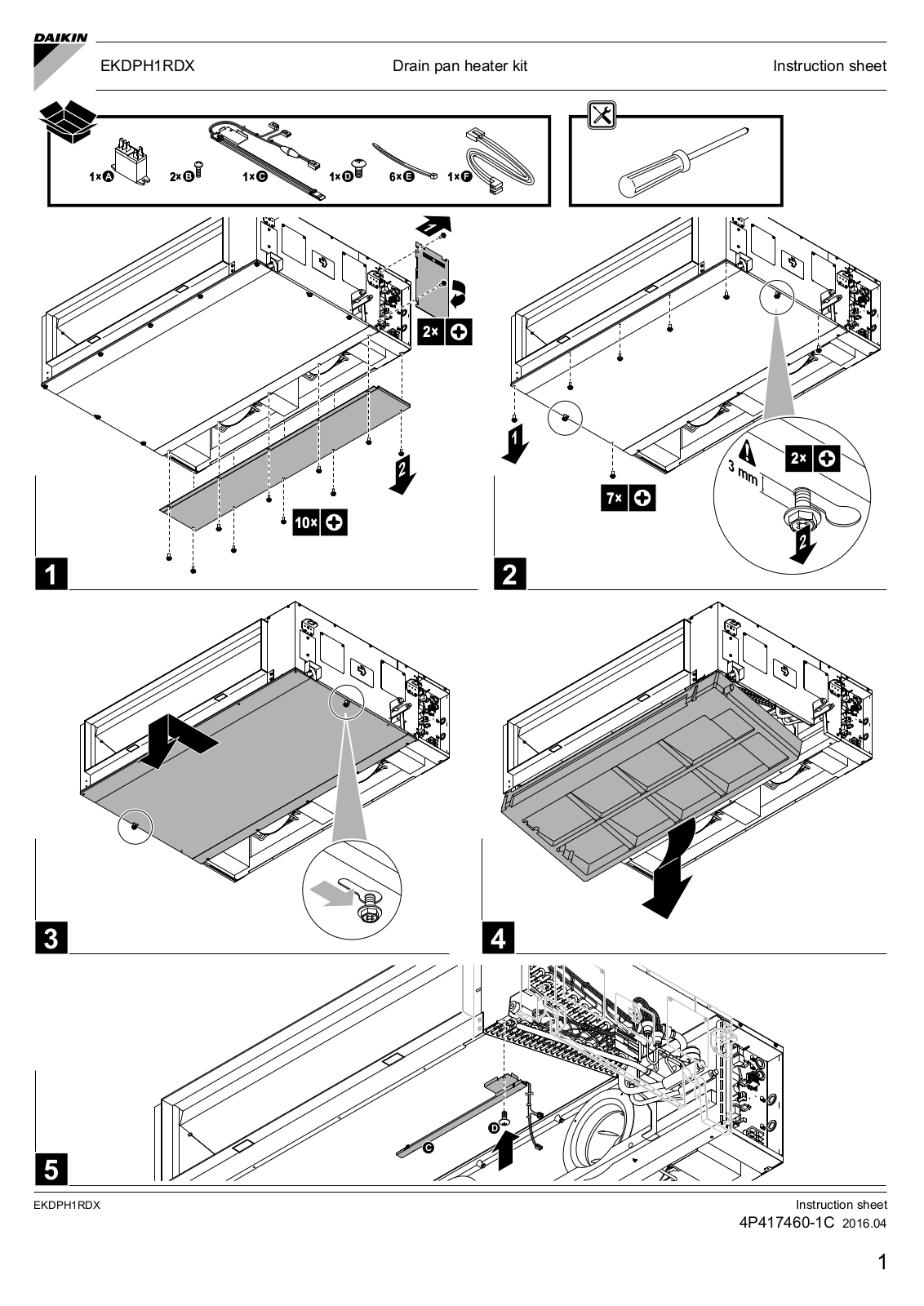 Daikin SB.RKXYQ-T User manual