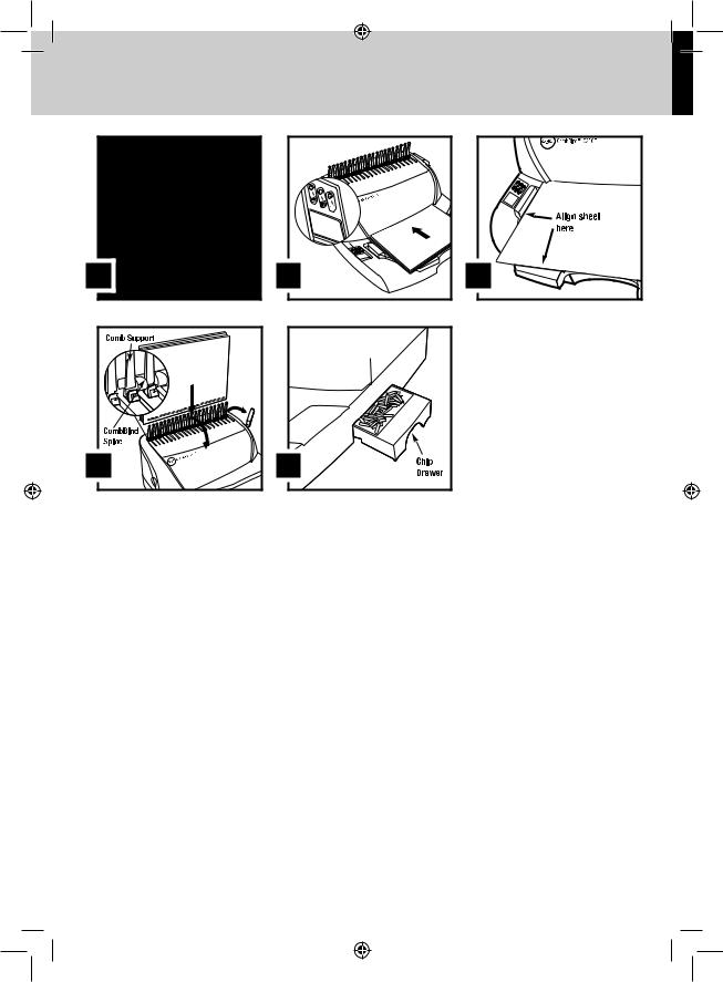 Acco CombBind C210E Instruction Manual