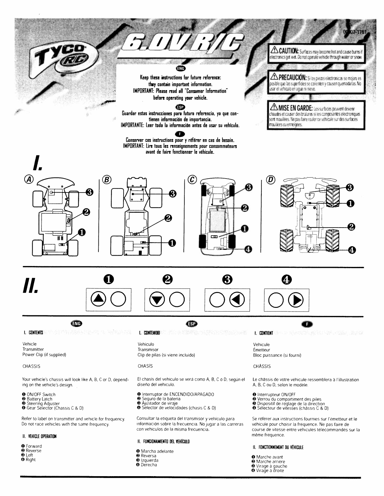 Fisher-Price C0636 Instruction Sheet