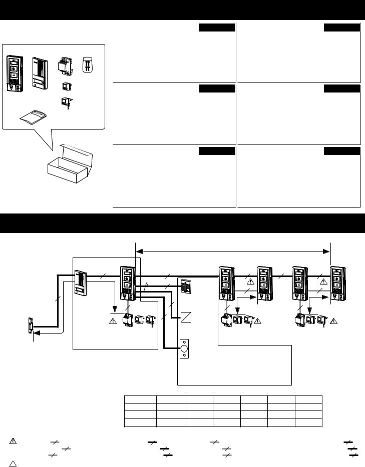 Aiphone DBS-1A, DB-1MD, DBS-1AP, DA-1DS User Manual