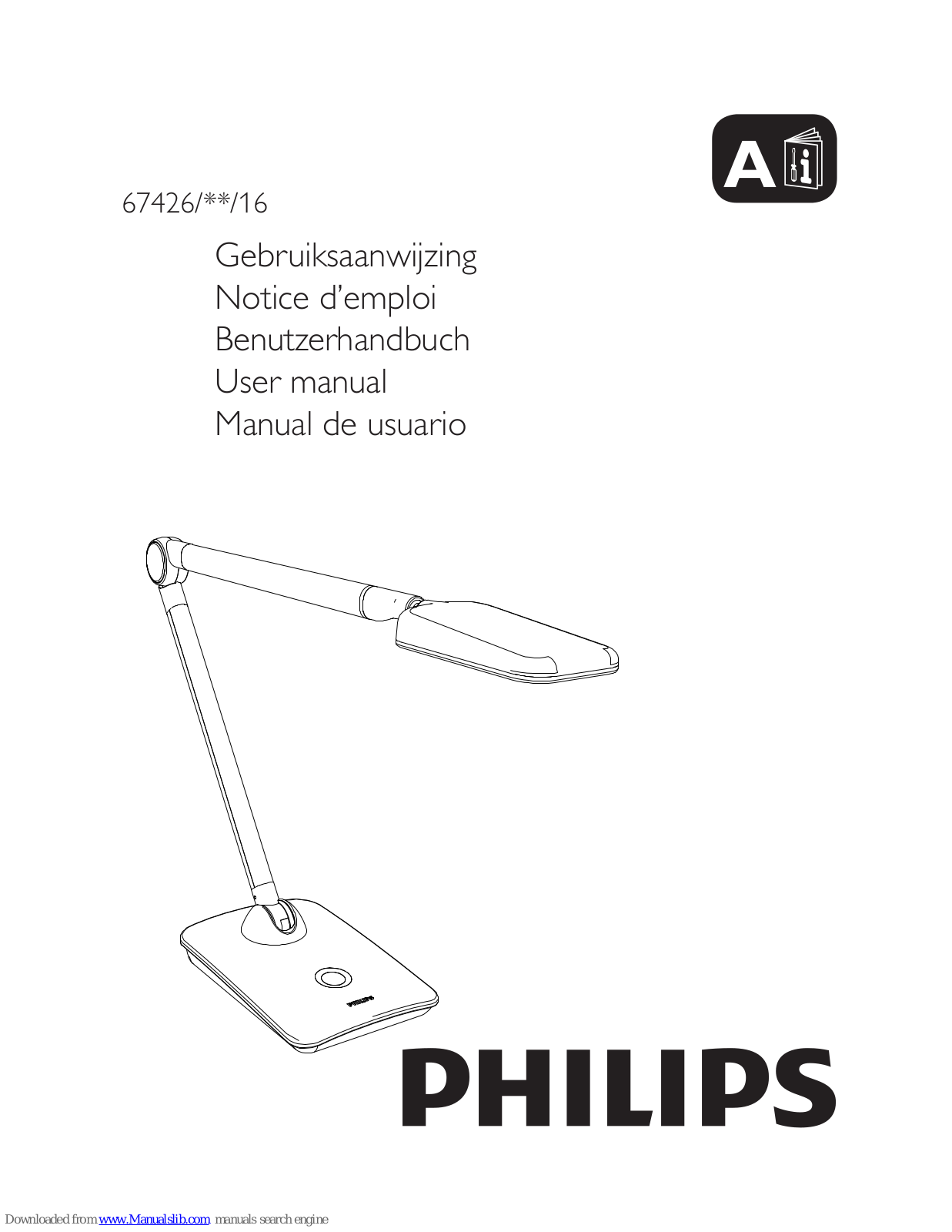 Philips 67426/**/16 Series User Manual