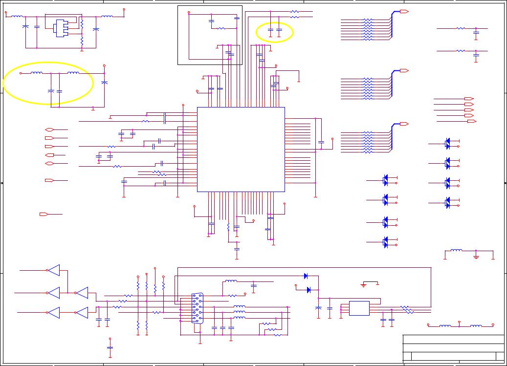 Hyundai H-LCD1501 Schematics