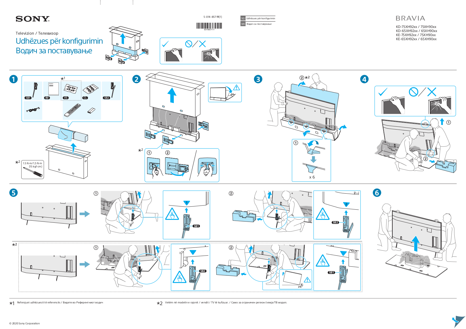 Sony KD-65XH9299 Users guide - ManualMachine.com