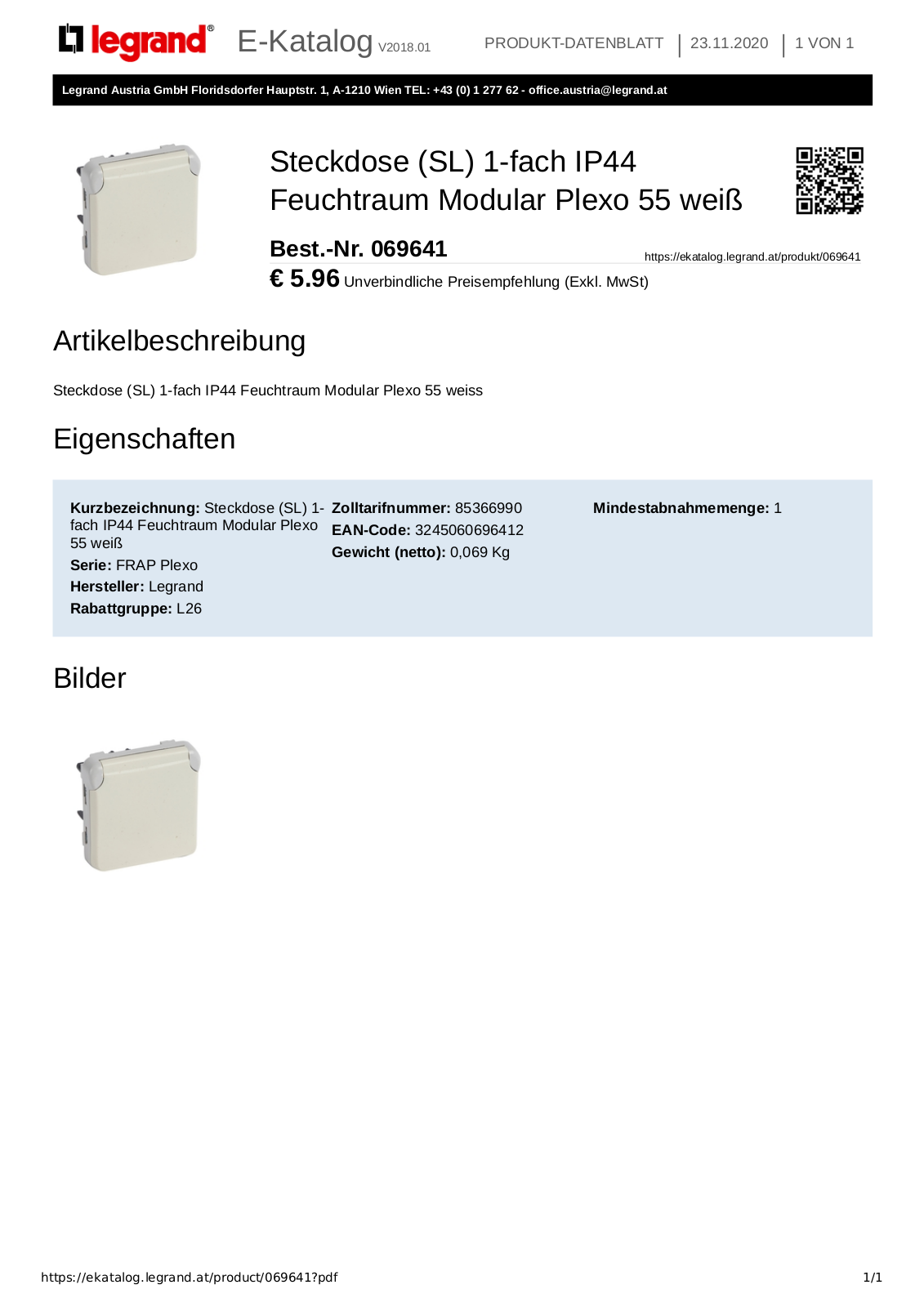 Legrand 069641 User Manual