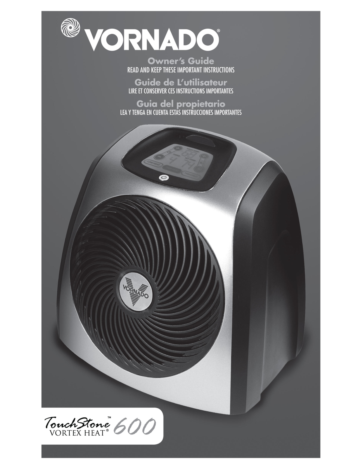 Vornado TouchStone 600 User Manual