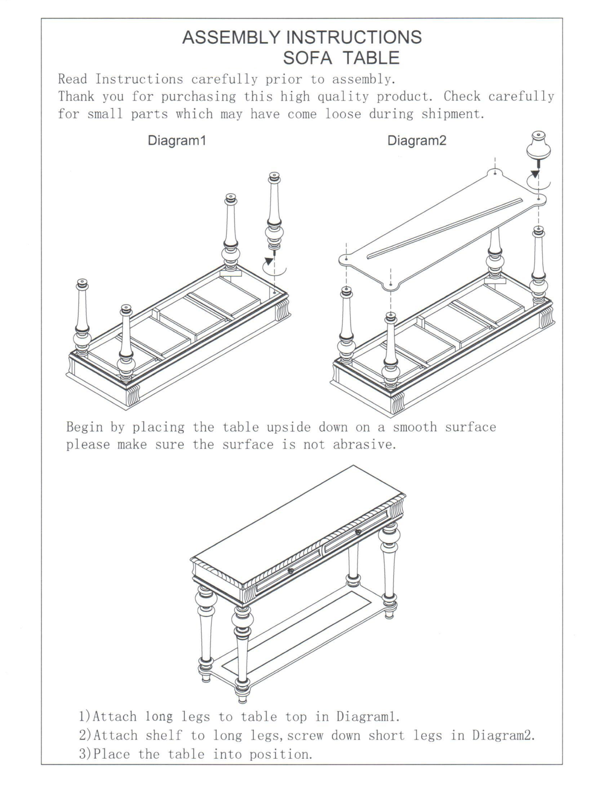 Lark Manor™ W005061069 Assembly Instructions - ManualMachine.com