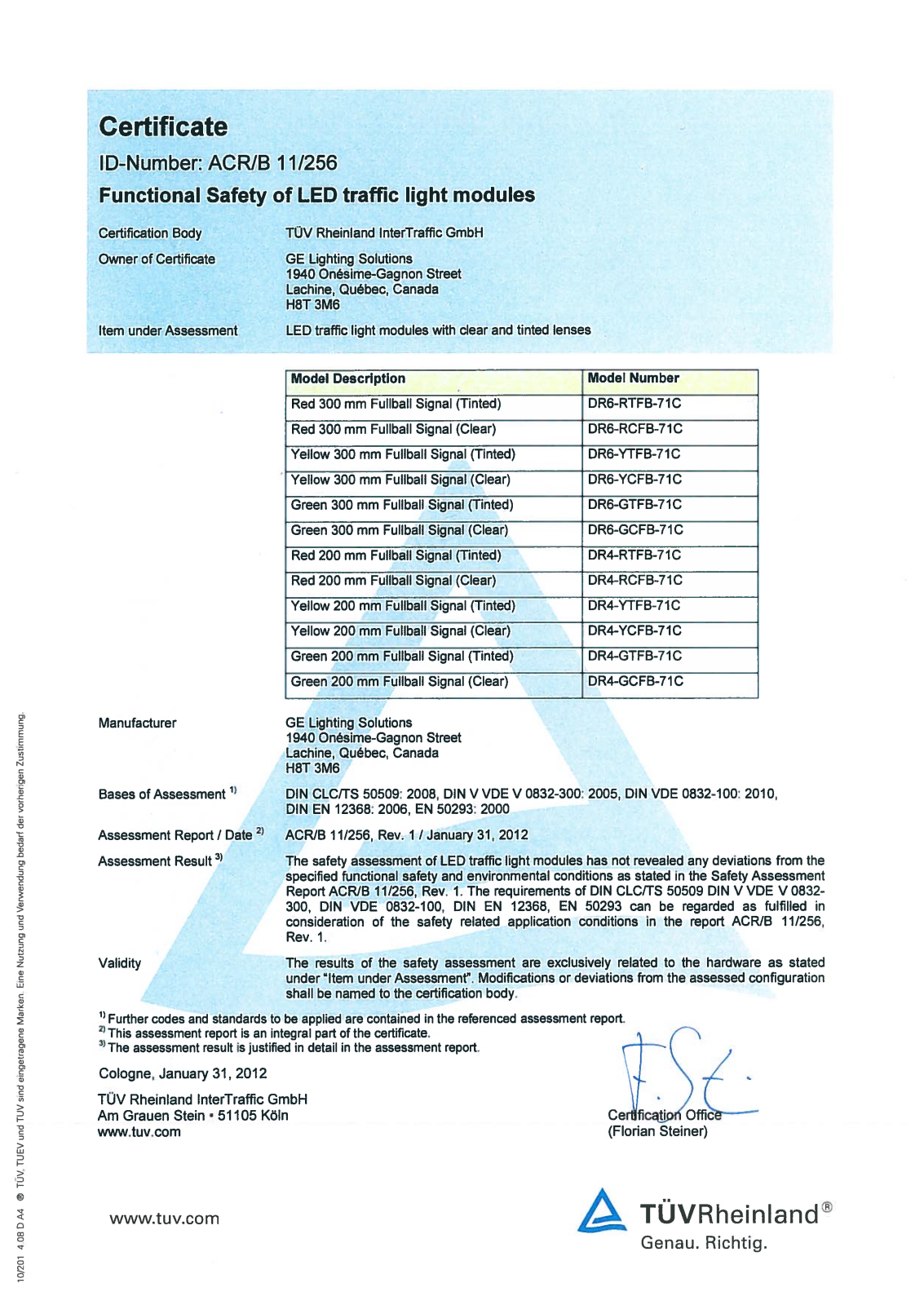 GE GTx Data Sheet