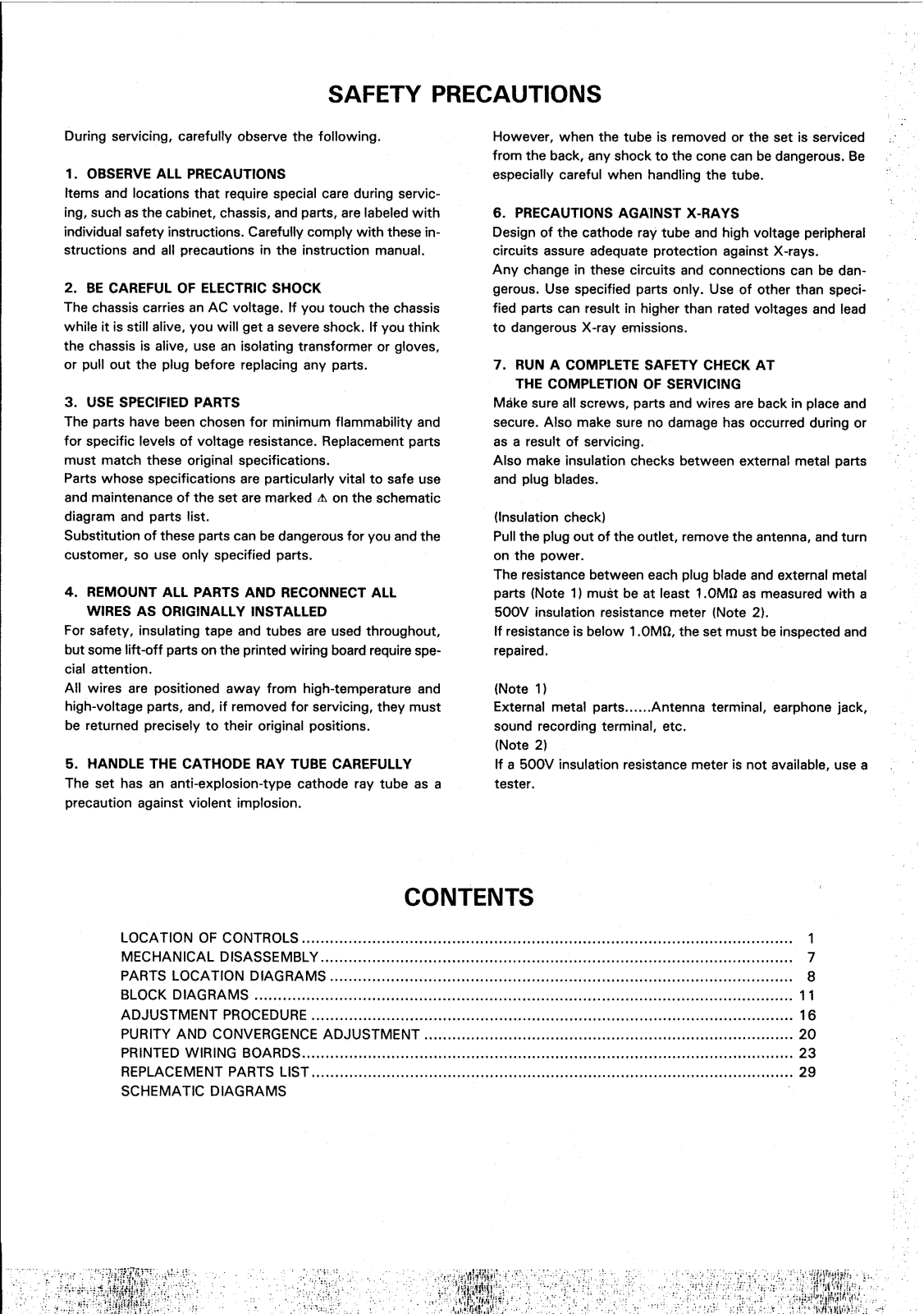 NEC FS-2120PIX Schematic